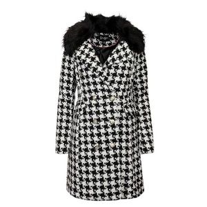 Jessica Simpson Women's Houndstooth Peacoat